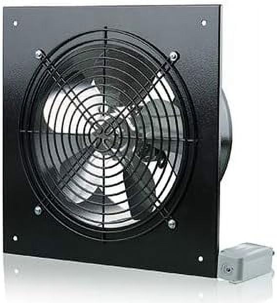 OV1 250 10" Through the Wall Exhaust Fan and Power Fan for Attics