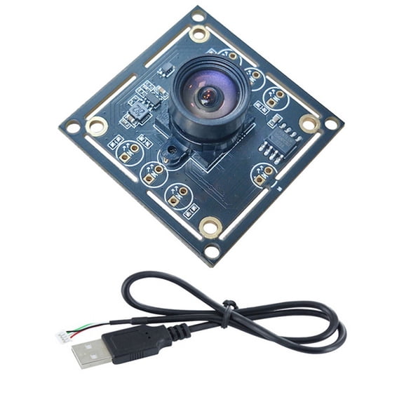 OV9732 1MP Camera Module 100 Degree MJPG/YUY2 Adjustable Manual Focus 1280x720 with 2M Cable for WinXP/7/8/10/Linux