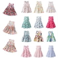 thumbnail image 1 of OVAFBAU Girls Dresses Summer Outfits Graphic Sleeveless Crew Neck Casual Kids Sundress, 1 of 5