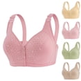 thumbnail image 1 of OVAFBAU Sports Bras for Women High Support Plus Size Front Closure Thin Breathable Sports Yoga Underwears, 1 of 3
