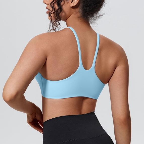 OVAFBAU Sports Bras for Women High Support Yoga Sports Bra Sleeveless Fitness Tank Top Underwears