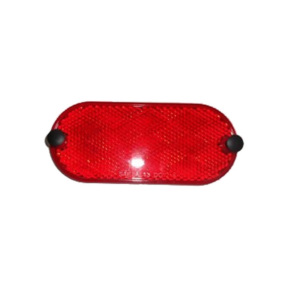 Oval Security Reflector (Fastener Included)