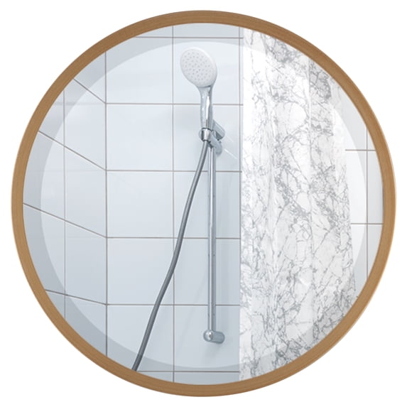 OVALCREST - London Framed Circle Mirror - Gold Paint 31 1/8" x 31 1/8"