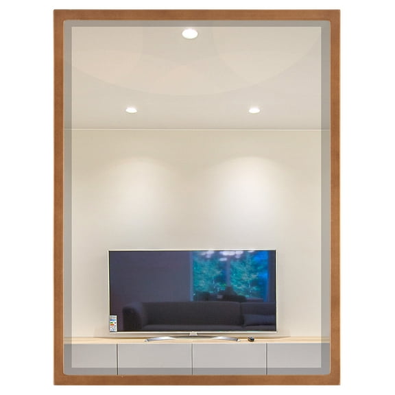 OVALCREST - London Framed Rectangle Mirror - Sunset Gold 19 1/8" x 25 1/8"