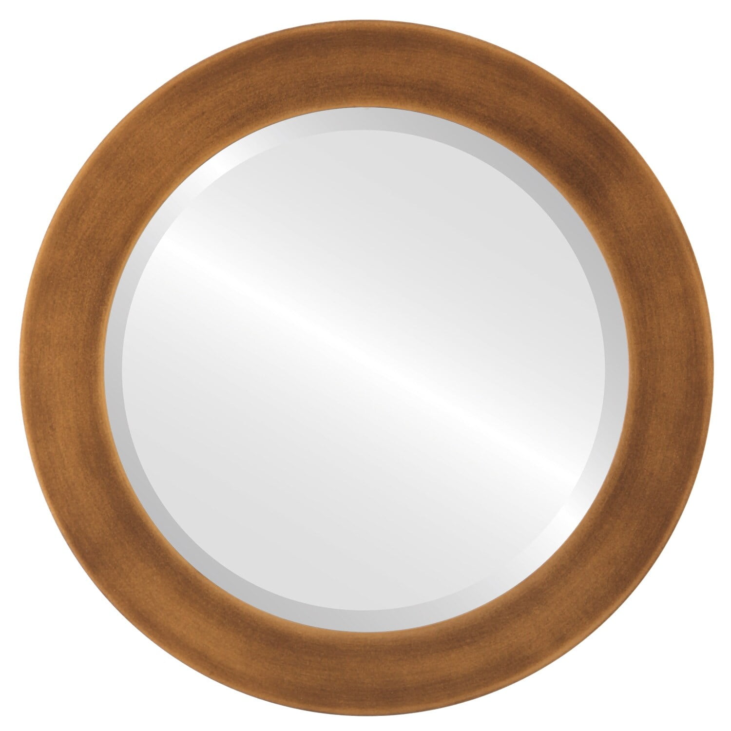 OVALCREST by The OVALCREST Mirror Store Avenue Framed Round Mirror in