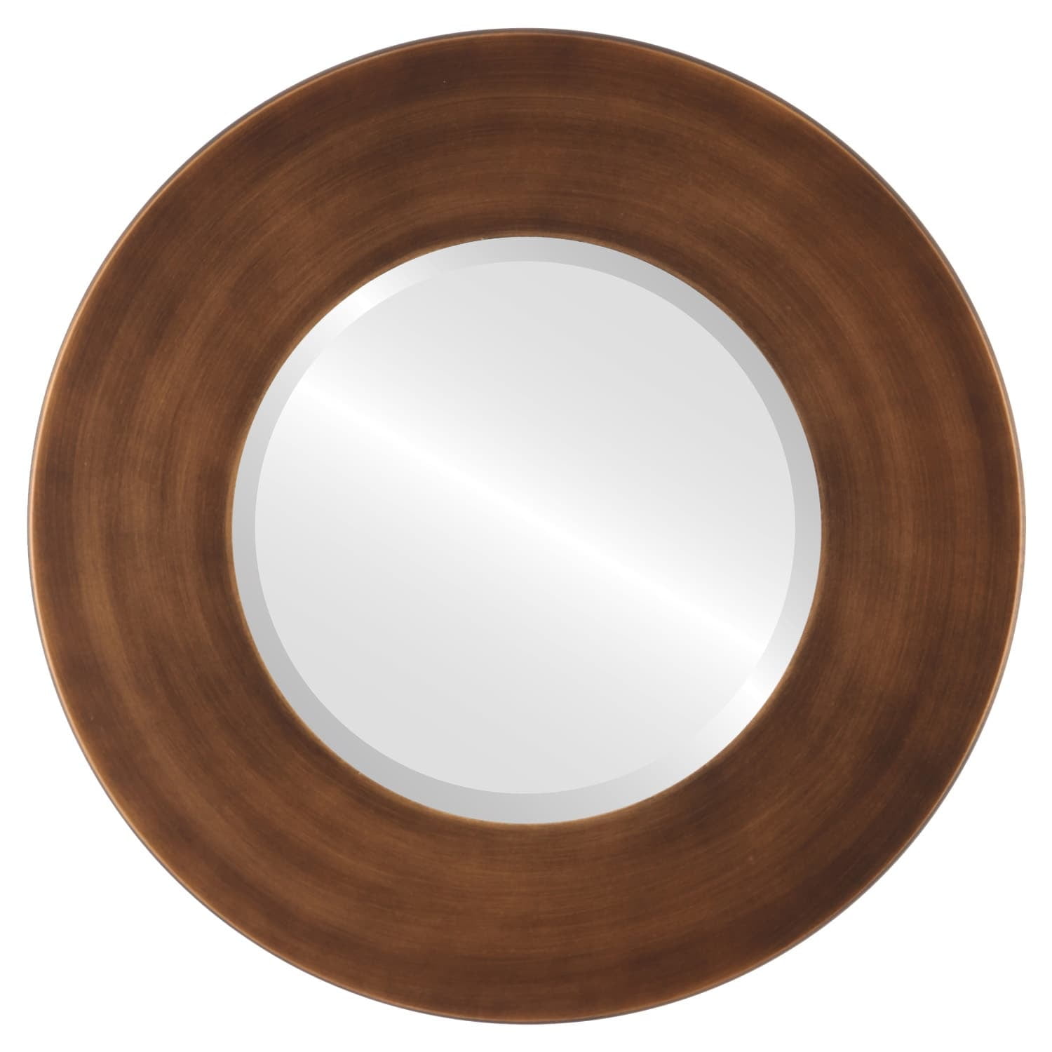 OVALCREST by The OVALCREST Mirror Store Boulevard Framed Round Mirror ...