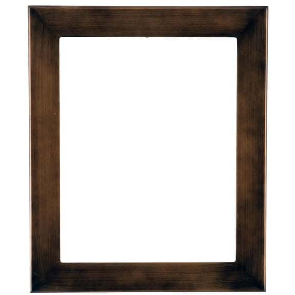 OVALCREST by The OVALCREST Mirror Store Cafe Framed Rubbed Bronze Rectangle Mirror - Antique Bronze 22x28
