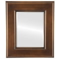 thumbnail image 1 of OVALCREST by The OVALCREST Mirror Store Marquis Framed Rectangle Mirror in Sunset Gold 23x27, 1 of 4