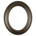 thumbnail image 1 of OVALCREST by The OVALCREST Mirror Store Somerset Framed Oval Mirror in Rubbed Bronze - Antique Bronze 27x33, 1 of 5