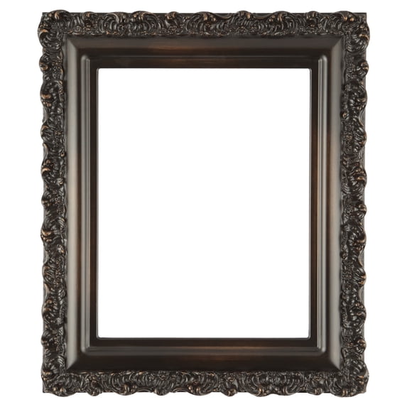 OVALCREST by The OVALCREST Mirror Store Venice Framed Rectangle Mirror in Rubbed Bronze - Antique Bronze 29x41