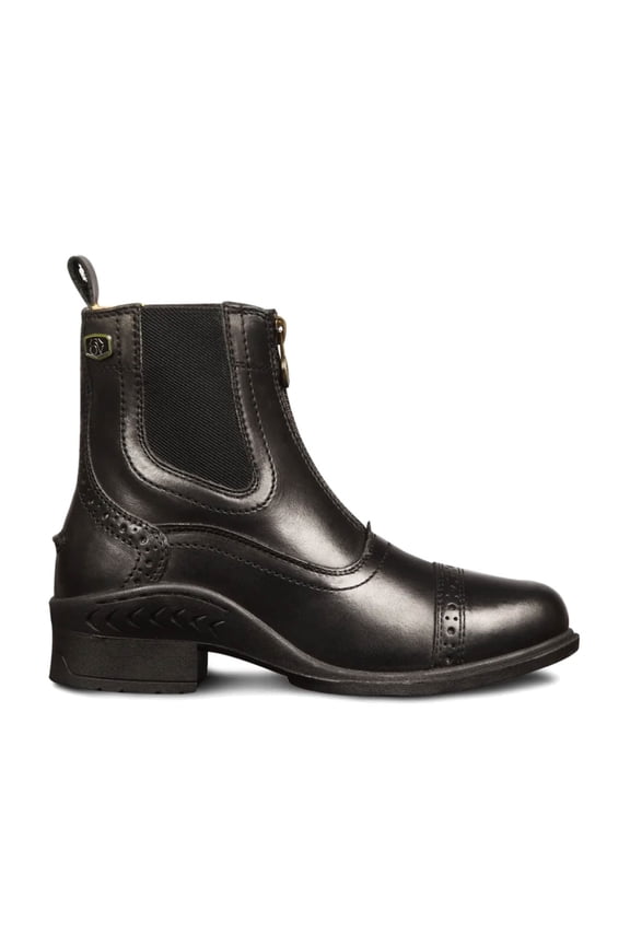 Adult Female Tuscany Zip Paddock Black Boots, Size: 06 (470805BLK06)