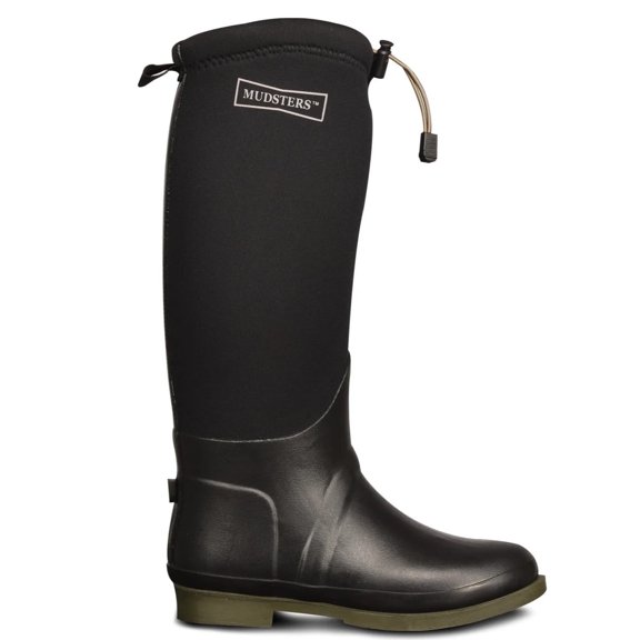 OVATION Adult Mudster Comfort Rider Boot, Size: 38 (470398BKGRY38)