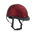 thumbnail image 1 of OVATION Metallic Schooler Riding Helmet, Color: Red, Size: M/L (469765RED-M/LG), 1 of 2
