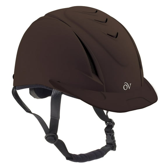 OVATION Deluxe Schooler Helmet, Size: S/M (467566BRN-S/MD)