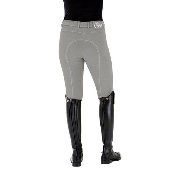 32 Regular Ovation Euro Melange Full Seat Breech Ladies Grey