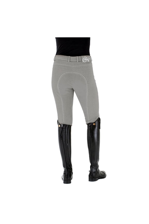 32 Regular Ovation Euro Melange Full Seat Breech Ladies Grey