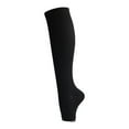 thumbnail image 1 of OVBMPZD Socks for Girls 10-12 Years Open Toe Black Toeless Compression Mid-Calf Nylon Socks Cute Socks for Women, 1 of 2