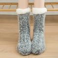 thumbnail image 1 of OVBMPZD Thermal Womens Socks Size 7-9 Gray Fuzzy Fluffy Fall Winter Socks Cute Socks for Women, 1 of 5