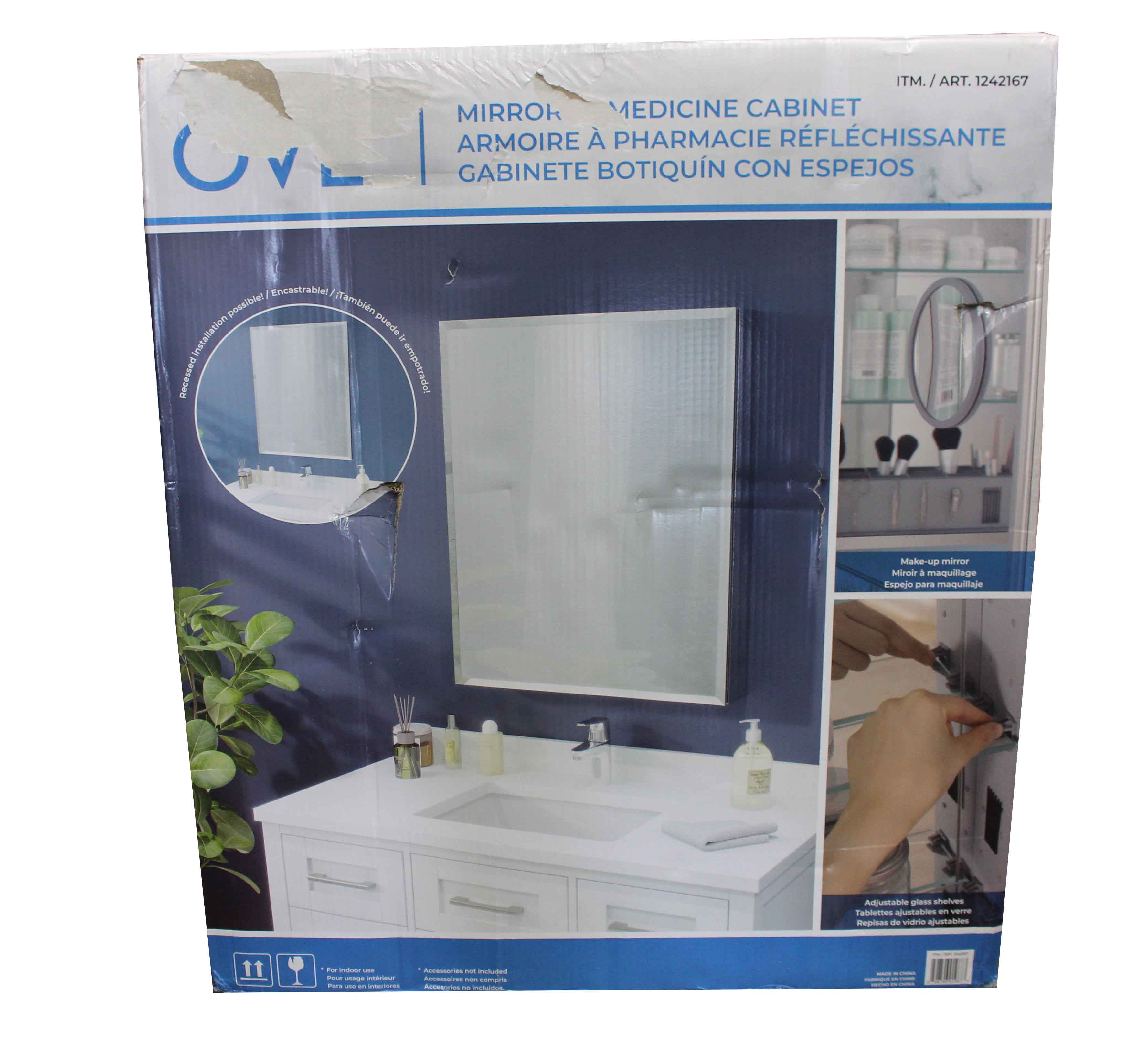 Ove decors carlow single sale door medicine cabinet