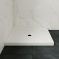 thumbnail image 1 of OVE Decors 38 in. W x 32 in. D Shower Base Pan Square, Center Drain, White Acrylic, Reversible Design, 1 of 10