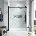 thumbnail image 1 of OVE Decors Bel Soft-Close Oil-Rubbed Bronze 2-Piece 60" Base/Door Alcove Shower Kit, 1 of 19