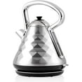 thumbnail image 1 of OVENTE 1.7 L Electric Hot Water Kettle, Boil Dry Protection, Auto Shutoff, Silver KS755BR, 1 of 10