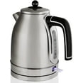 thumbnail image 1 of OVENTE 1.7 L Electric Stainless Steel Hot Water Kettle, Auto Shutoff, Coffee Maker, Silver KS777S, 1 of 11