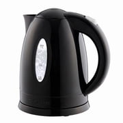 OVENTE 1.7L Electric Kettle with 1100W Fast Boiling Water, Black KP72B, Best for Coffee or Tea, BPA-Free, Water Level Gauge, Auto Shut-Off, Indicator Light, Boil-Dry Protection & Removable Filter