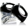 thumbnail image 1 of OVENTE 1.8 lb Portable 5 Speed Mixing Electric Hand Mixer, Perfect for Baking, New- Black HM151B, 1 of 11