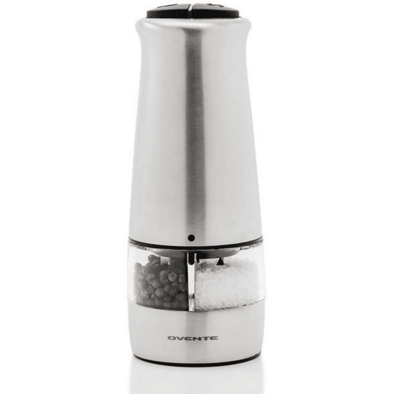Wholesale One-Button Operated Stainless Steel Electric Grinder Mill,  Automatic Adjustable Coarseness Salt Black Pepper Grinder From m.
