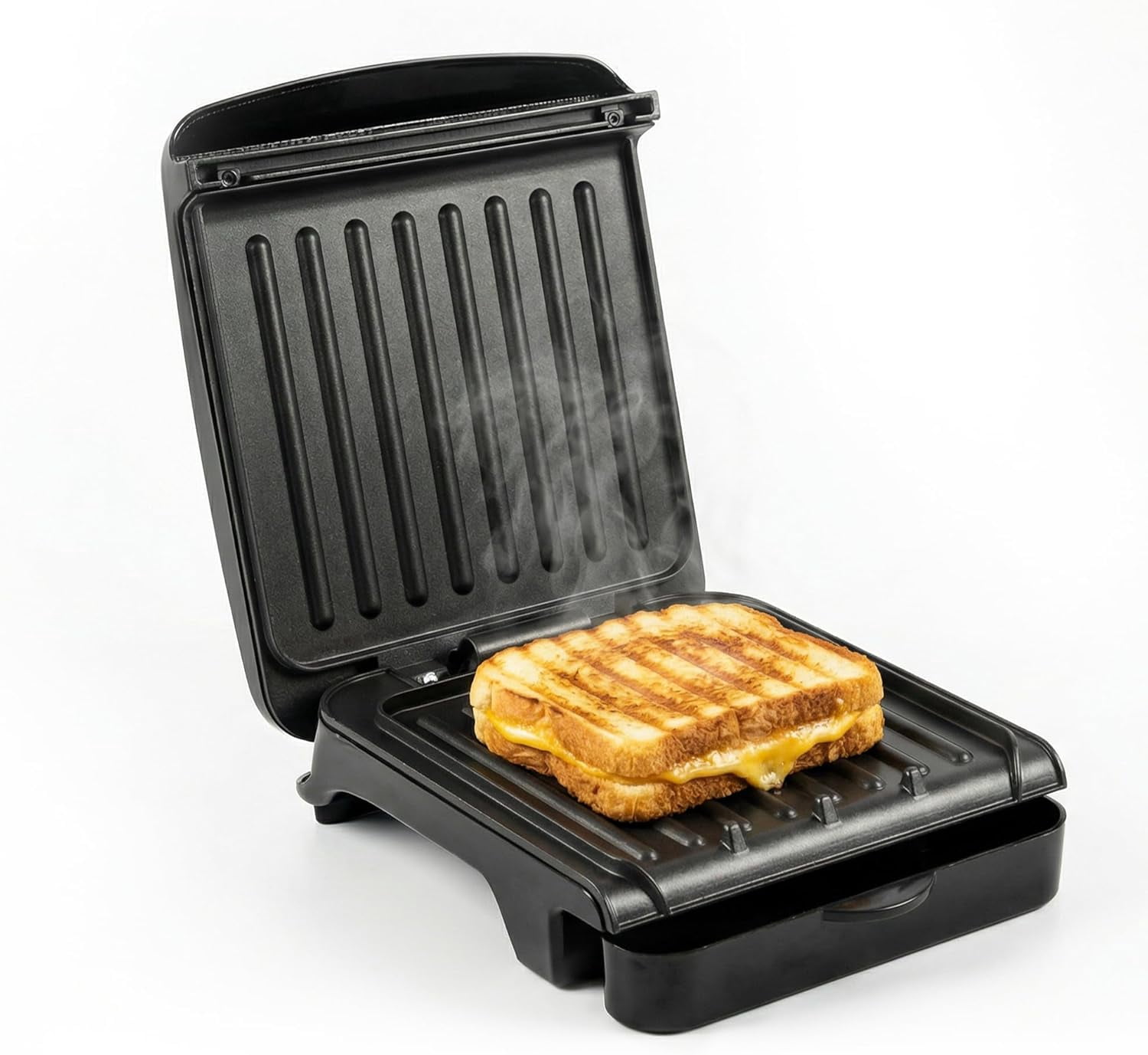 OVENTE 2-Serving Electric Indoor Grill & Panini Press with Easy Clean ...
