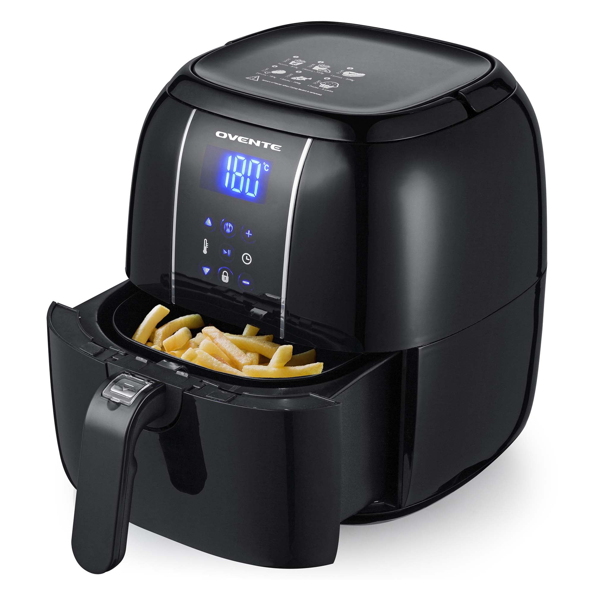 Electric Air Fryer Oven 220V 360°Baking LED Touchscreen Non Stick Cooking  Tool