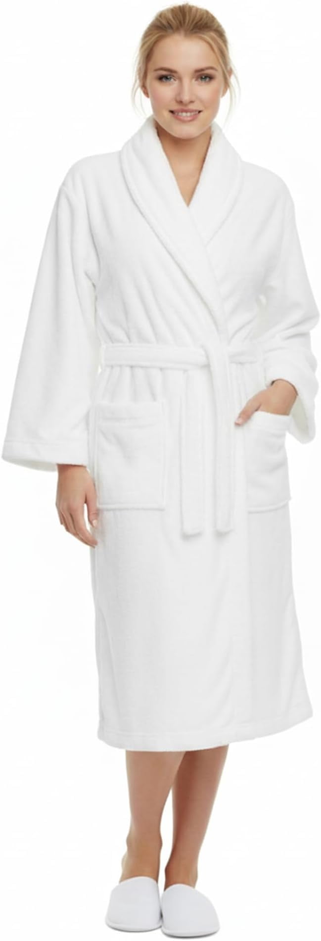 Womens Robes in Womens Pajamas & Loungewear | White - Walmart.com