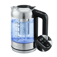 thumbnail image 1 of OVENTE Digital Glass Electric Kettle with Temperature Control, 1.8L Cordless Electric Tea Kettle with 7 Presets, Water Boiler Electric Pot, Keep Warm Function, Auto Shut-Off, Silver KGD752S, 1 of 10
