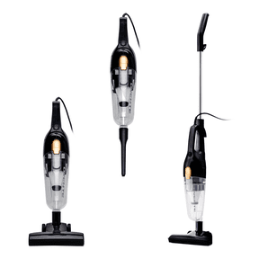 OVENTE 2-in-1 Corded Stick Vacuum Cleaner, 400W Motor, Black ST102BGD | Convertible to Handheld, Lightweight, Powerful Suction and Washable HEPA Filter for Home, Car, Pet Hair, Carpet or Hard Floor