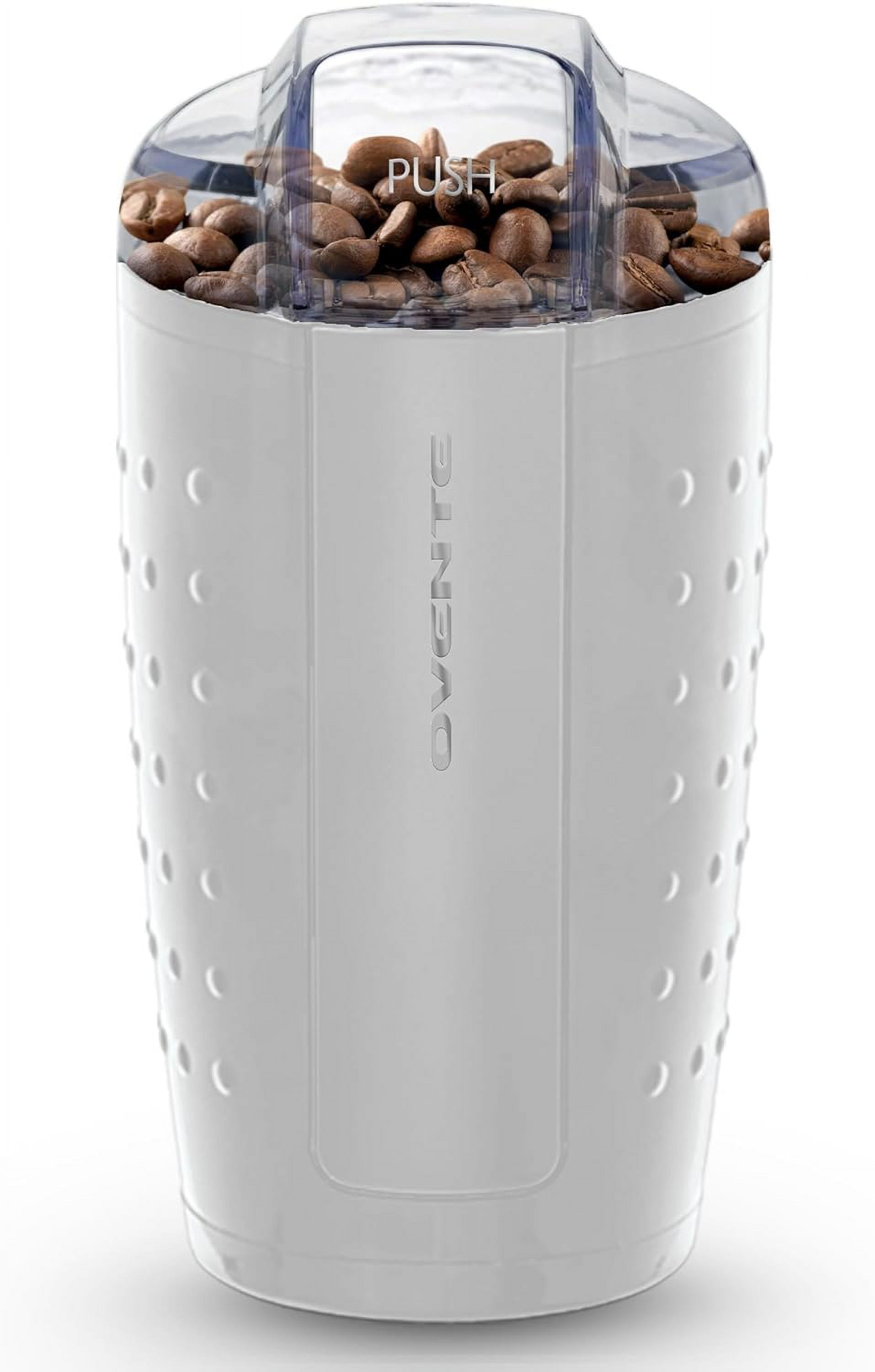 Brentwood Coffee and Spice Grinder, 4 oz, White