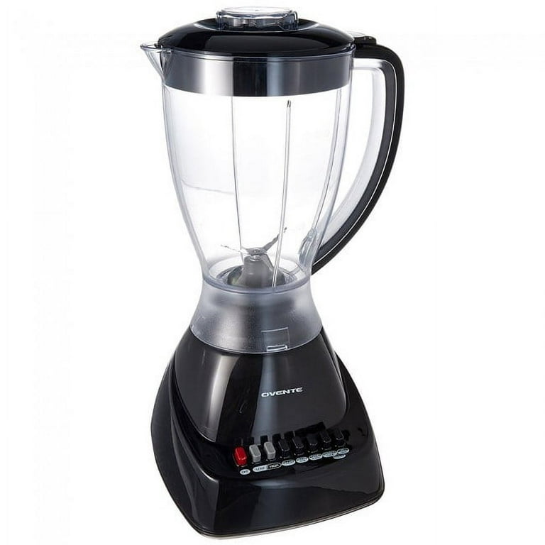 OVENTE Electric Countertop Blender 1.5 Liter Stainless Steel