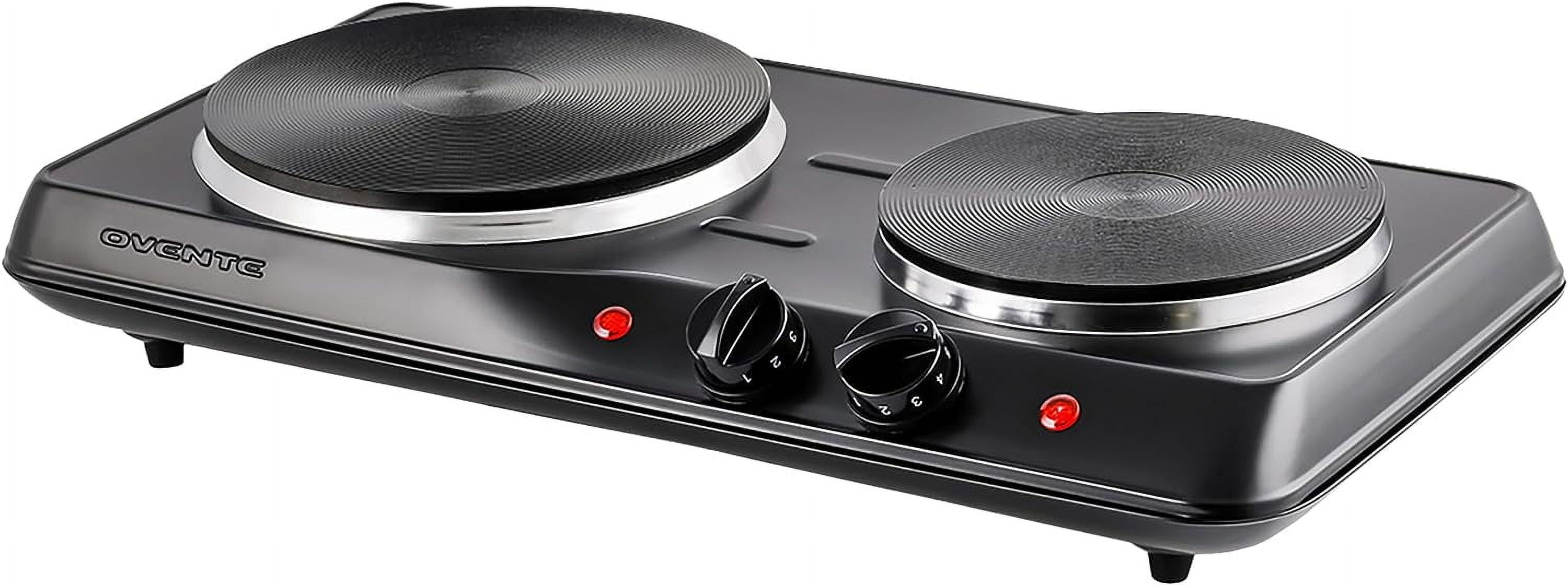 Hot Plate Double Burner Commercial Electric Portable Countertop Stove  Cooktop