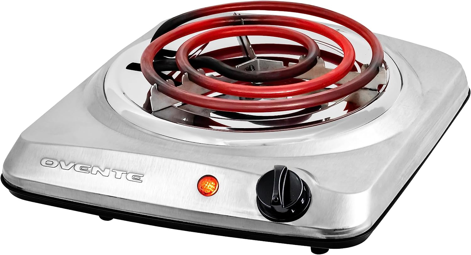 Single Burner Hot Plate For Cooking Cutout Portable Cooktop Isolated On A  White Background Compact Electric Stove With Temperature Control Knob  Electrical Appliances Concept Stock Photo - Download Image Now - iStock