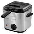 OVENTE 1.5L Electric Deep Fryer, Adjustable Temp, Cool Touch, Easy