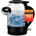 thumbnail image 1 of OVENTE Electric Hot Water Glass Kettle 1.5 Liter Borosilicate Glass with ProntoFill Technology Easy Fill Solution, Portable 1500 Watt Tea Maker Auto Shut-Off Fast Heating for Beverage, Black KG516B, 1 of 12