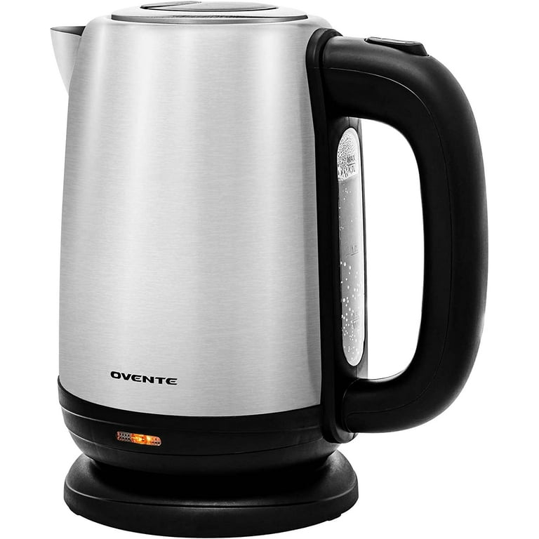  Electric Kettle, Glass Kettle With Stainless Steel Filter,  Inner Lid And Bottom, 1550W 1.7 L, Fast And Quiet Boil, Auto Shut-Off And  Boil-Dry Protection, Cordless: Home & Kitchen