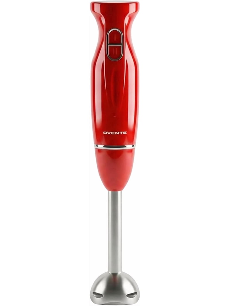 Ovente, Electric Hand Blender, HS560R, 2 Speeds, Red - Walmart.com