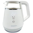 thumbnail image 1 of OVENTE Electric Kettle with 5 Temperature Control Presets, LED Digital Display, 5Hr Keep Warm Function, Auto Shut-Off and Boil Dry Protection, 1500W BPA Free Glass Water Heater, White KD95W, 1 of 8