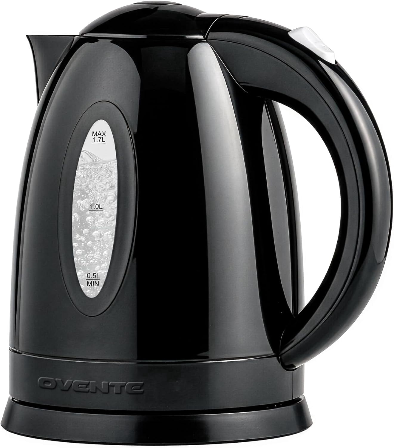 OVENTE Portable Electric Kettle 1.7L - Fast Boiling, BPA Free