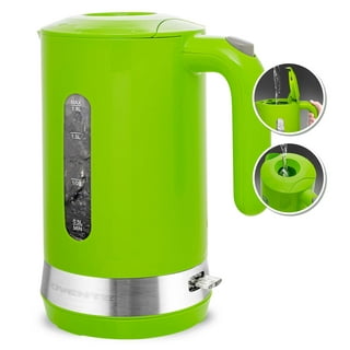 Electric Tea Kettle - 1.8L Hot Water Kettle Electric Water Boiler, Plastic-Free 100% Stainless Steel Chamber with Automatic Shut Off Base, Cordless