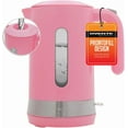 thumbnail image 1 of OVENTE Electric Kettle Hot Water Heater 1.8 Liter - BPA Free Fast Boiling Cordless Water Warmer - Auto Shut Off Instant Water Boiler for Coffee & Tea Pot - Pink KP413P, 1 of 9