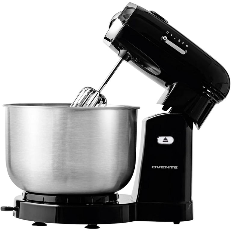 Samsaimo Stand Mixer,6.5-QT 660W 10-Speed Tilt-Head Food Mixer, Kitchen  Electric Mixer with Bowl, Dough Hook, Beater, Whisk for Most Home Cooks,  (6.5QT, Onyx Black） 