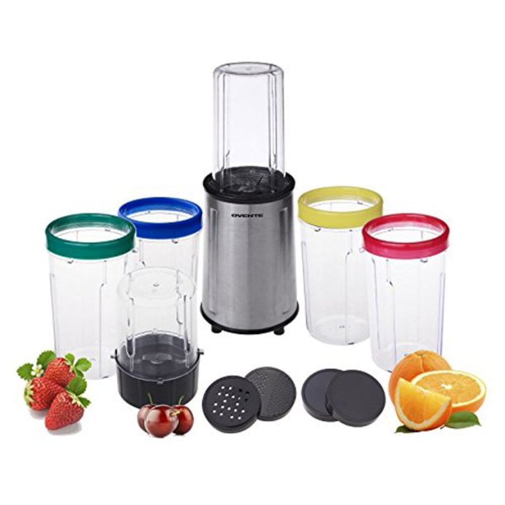 OVENTE HS517 17 Piece All-Purpose Flash Blender Set, Stainless Steel ...