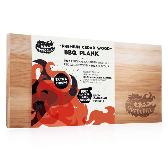 OVERGRILL Cedar Plank for Grilling XXL BBQ Grill Wood Plank Extra